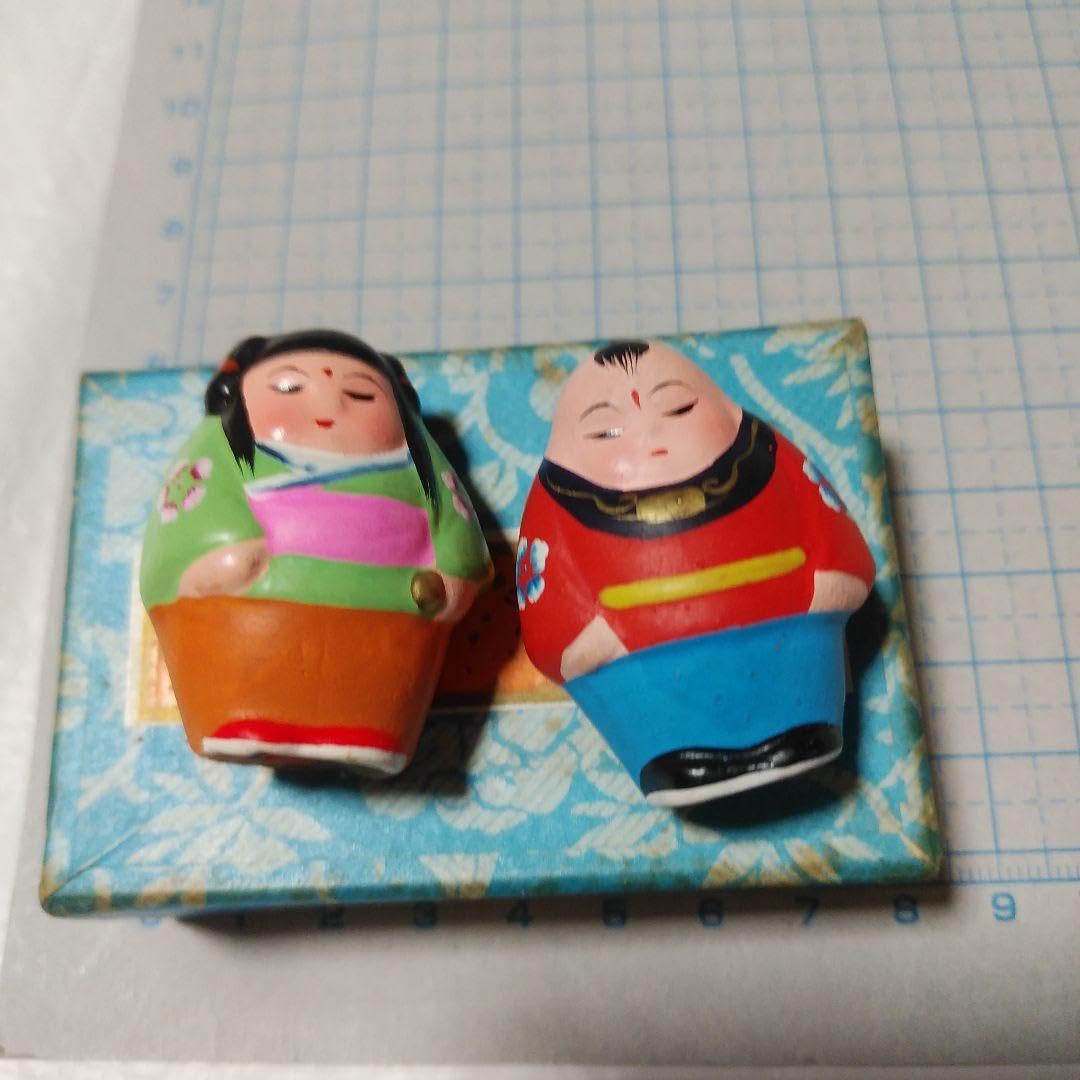 Amazon.co.jp: 中国恵山泥人：小さな人形の置物（縁起物） : ホーム